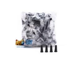 Одноразовые мундштуки для кальяна 420 Tips Черные 100 шт. Одноразовые мундштуки для кальяна 420 Tips Черные 100 шт.